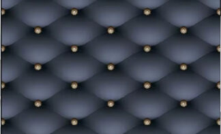 Elegant 3D Floral Wall Tile - Beige & Gold Series