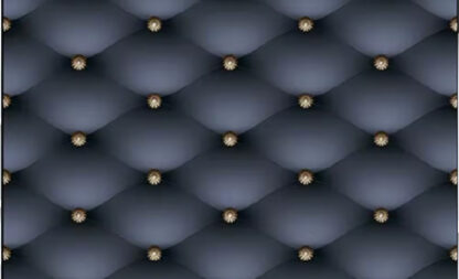 Elegant 3D Floral Wall Tile - Beige & Gold Series