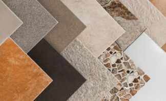 Elegant 3D Floral Wall Tile - Beige & Gold Series