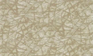 Elegant 3D Floral Wall Tile - Beige & Gold Series